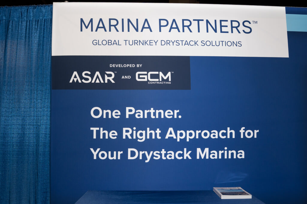 Marina partners gathered at the ASAR conference, engaging in discussions and networking opportunities.